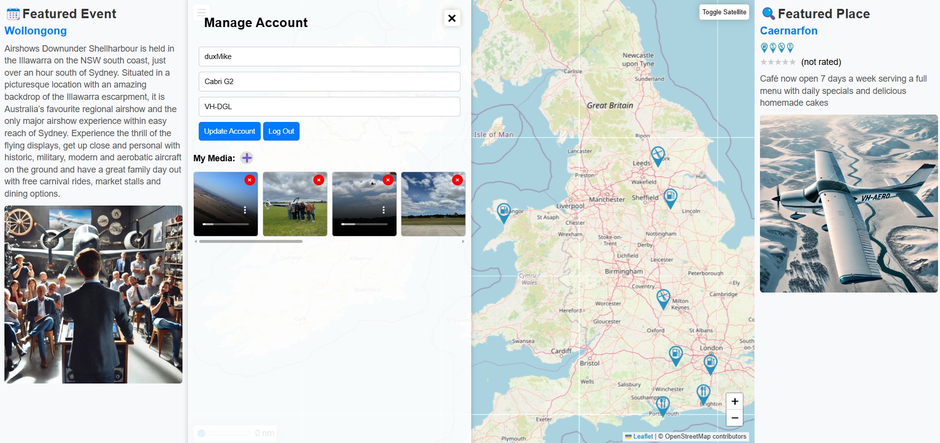 AeroTourer Screenshot